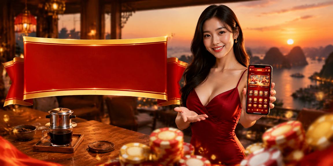 Khung cảnh casino di động hiện đại tại Hạ Long Bay